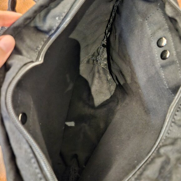 Marc Jacobs The Tote bag in black canvas - Picture 9 of 10